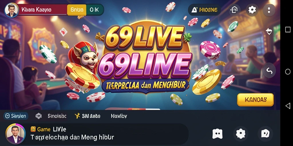 Gameplay Kasino 69LIVE yang seru dan menegangkan.