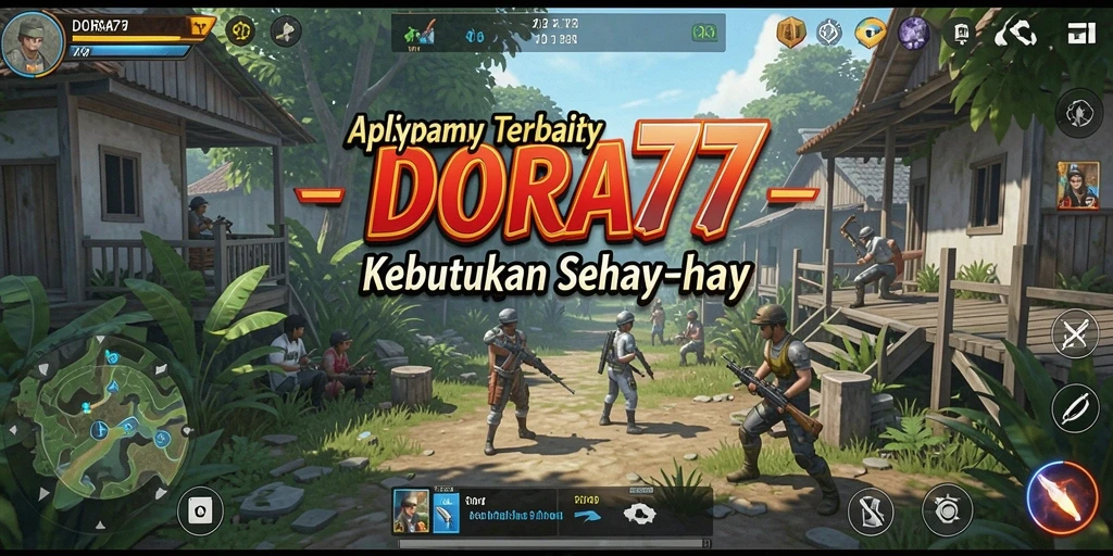Tampilan utama DORA77 dengan fitur-fitur Utility yang canggih.