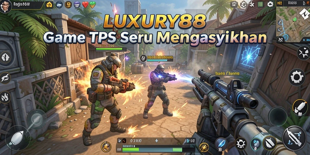 Tampilan gameplay seru dan menegangkan dari LUXURY88