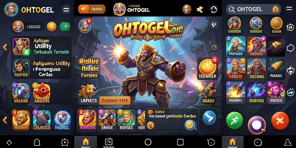 Tampilan antarmuka OHTOGEL yang sederhana dan efisien.
