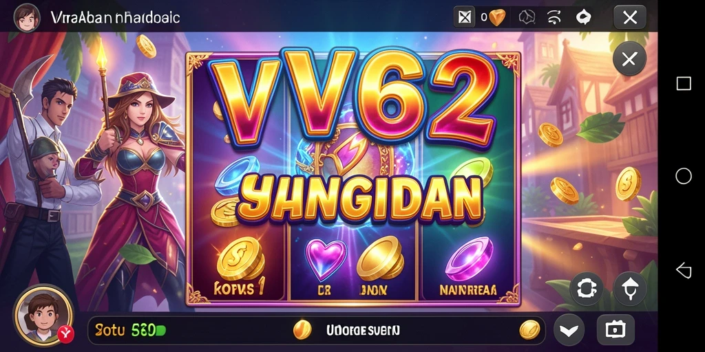 Screenshot utama dari gameplay slot VV62 yang menarik.